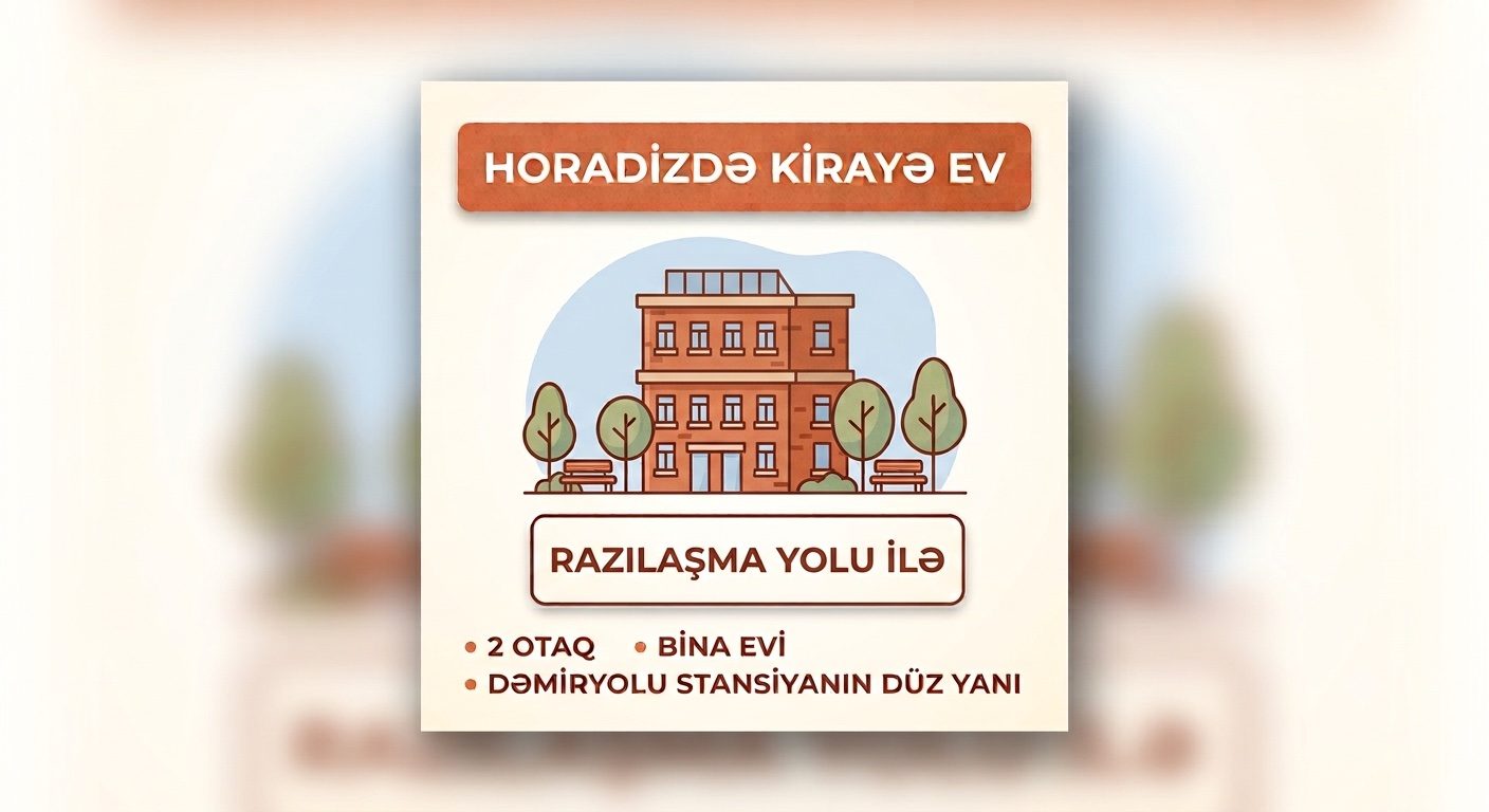 2 otaqlı 45 m² Köhnə tikili Füzuli rayonu, Horadiz şəhəri Kirayə verilir