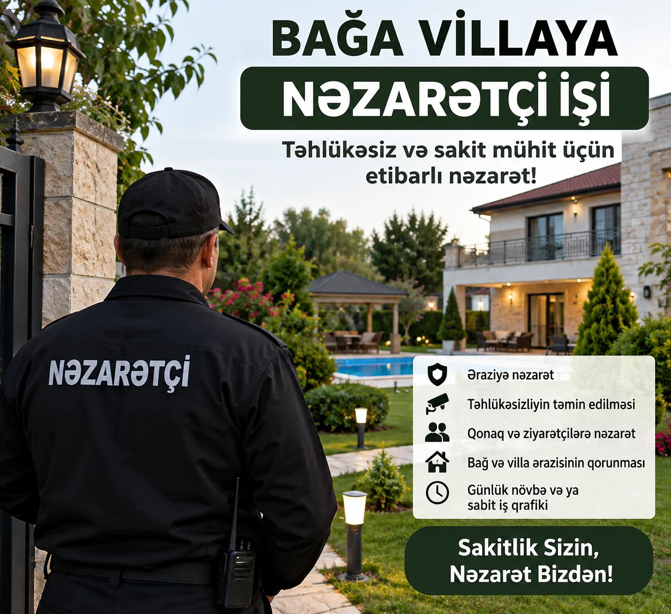 Nəzarətçi işi axtarıram