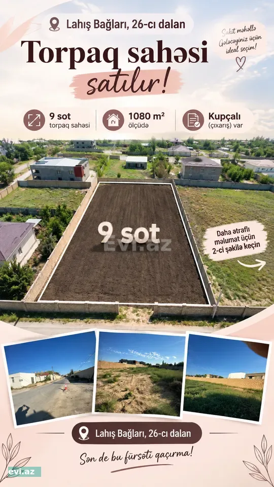 9 Sot Torpaq Ləhiş bağları, 26-cı Dalan