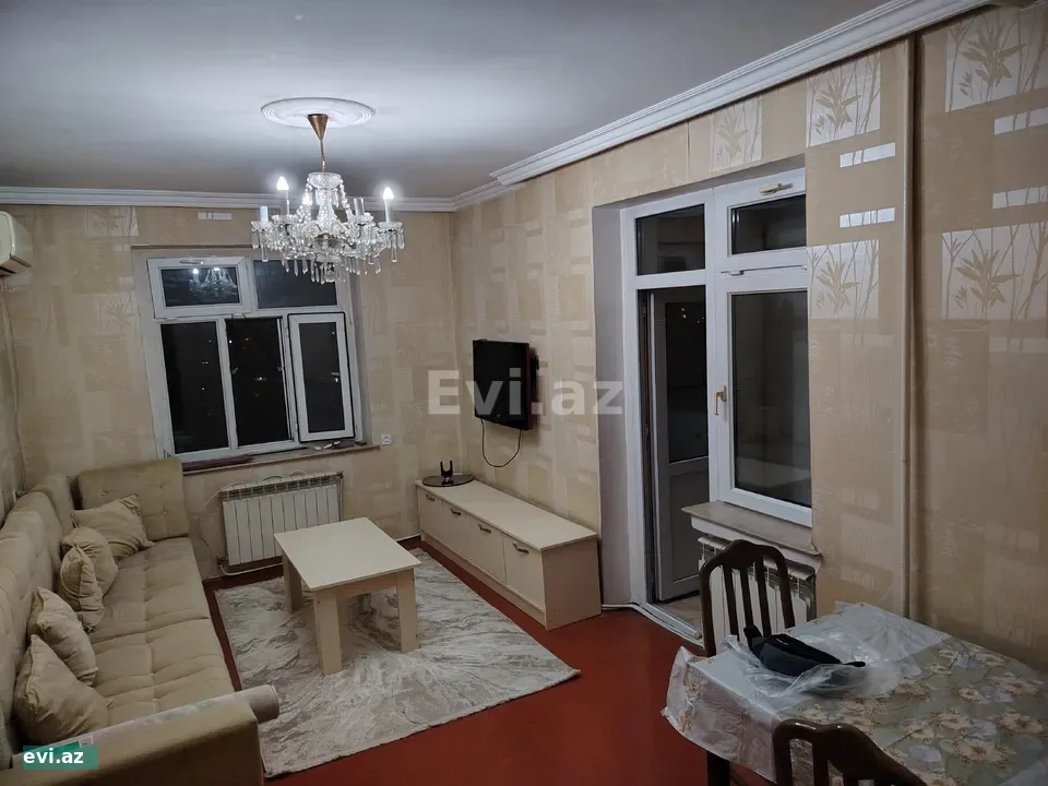 2 otaqlı 56 m² Köhnə tikili Kirayə verilir Məmmədəmin Rəsulzadə