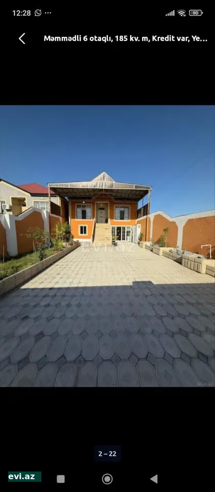 Bağ evi 185 m² Satılır Məhəmmədli 3 sot