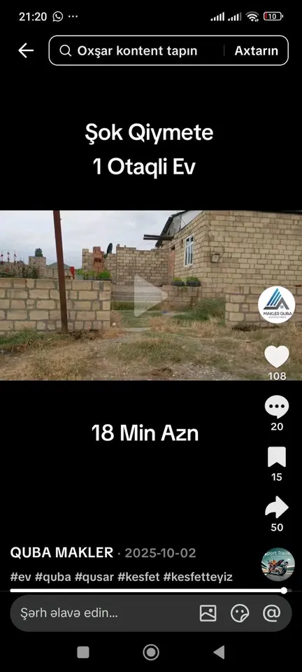 Həyət evi 4 m²