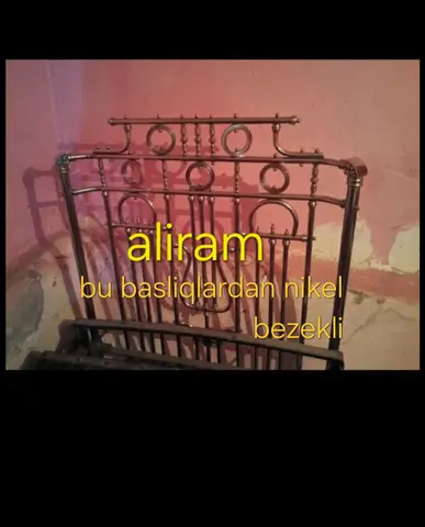 Bəzəkli Yatağlar Alıram