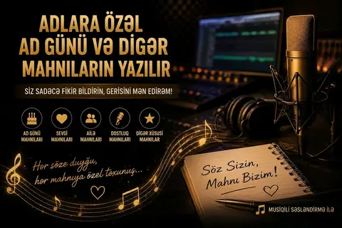 Musiqi deyil Səndən bir xatirə qalsın