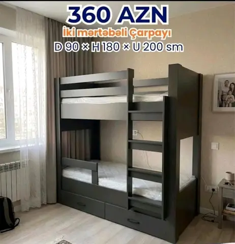 İkimərtəbəli çarpayı