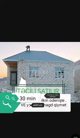 Həyət evi 3 m² bine sovxoz