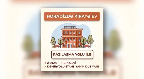 2 otaqlı 45 m² Köhnə tikili Füzuli rayonu, Horadiz şəhəri Kirayə verilir